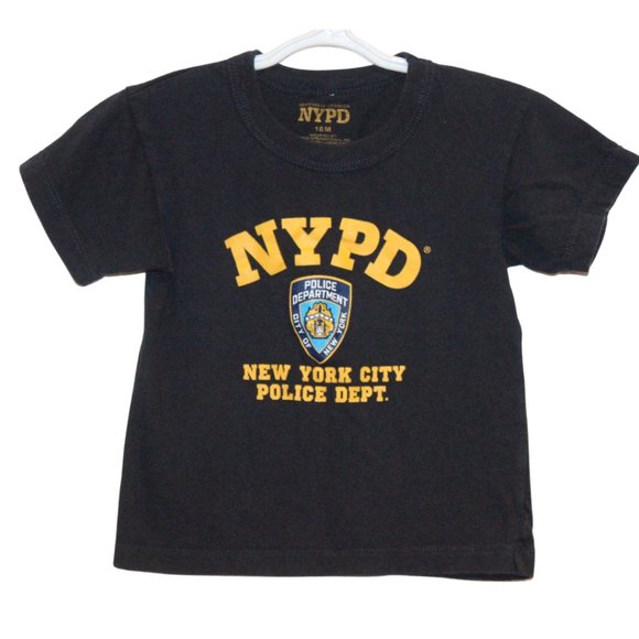 4/$20 🏷 NYPD Kids Tshirt Size 18m - Picture 1 of 2
